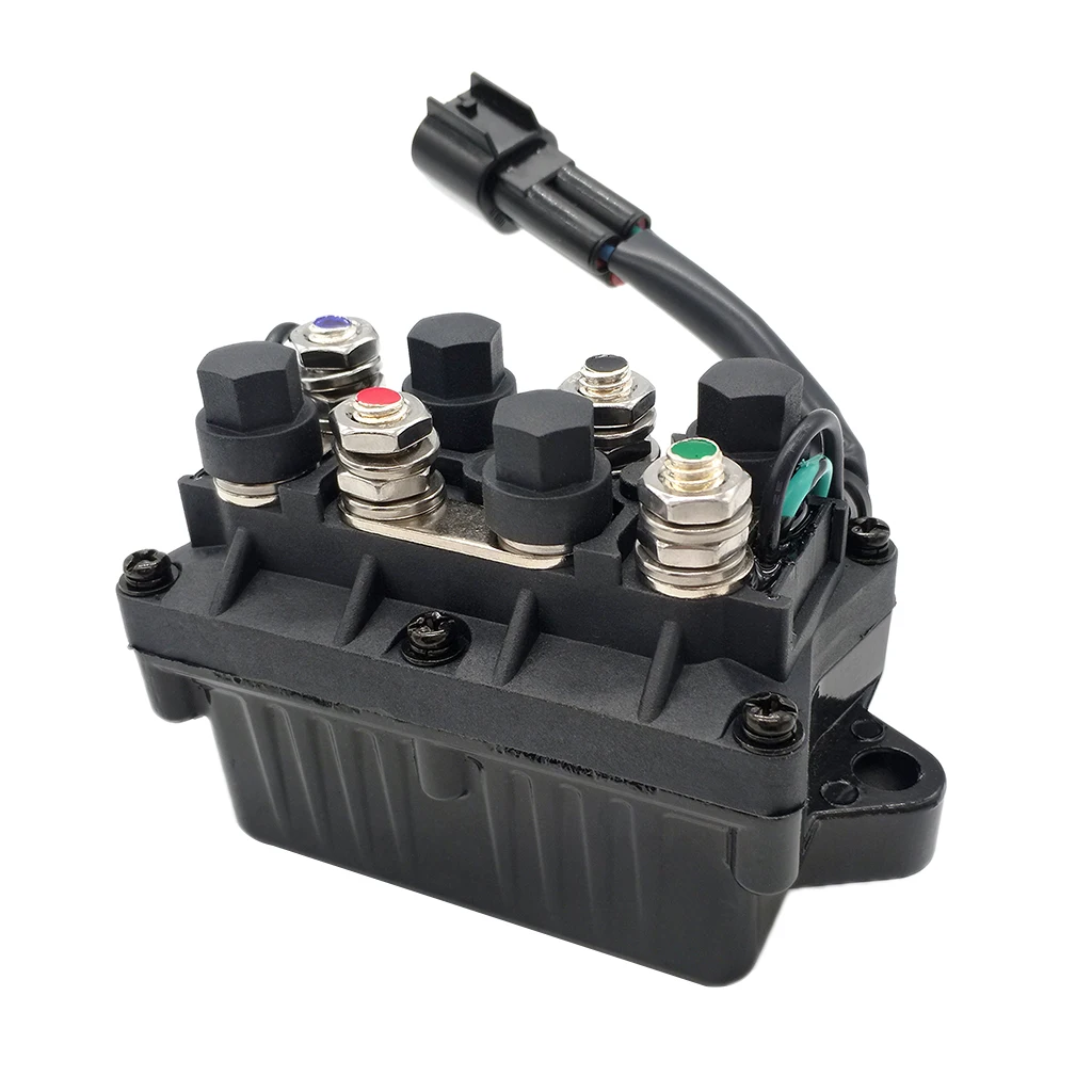 Outboard Power Trim Tilt Relay 3 Pin For Yamaha 61A-81950-01-00 F-25HP 250hp