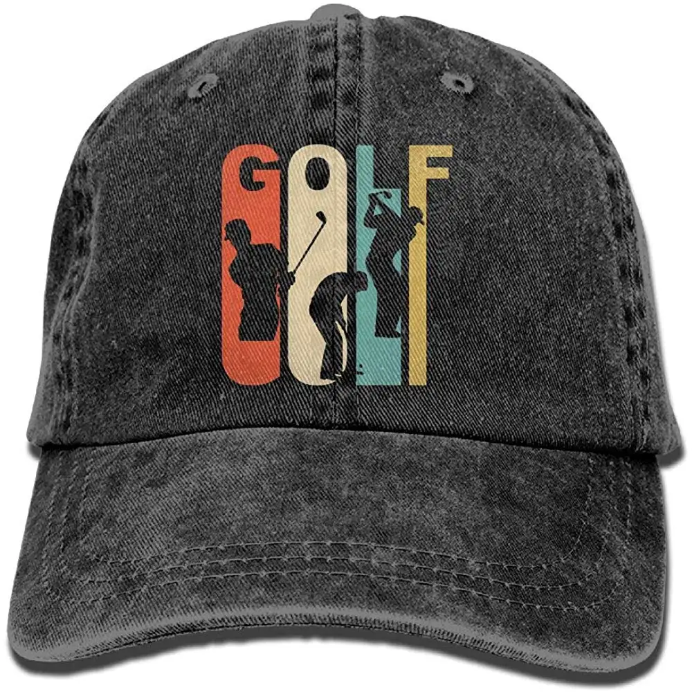 1970-х стиль гольф унисекс вымытая джинсовая Бейсболка Шляпа рыбы регулируемая задняя застежка шляпа водителя грузовика