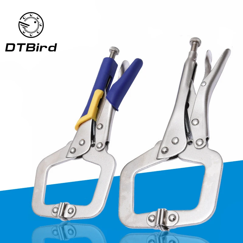 Стальной зажим типа C Блокировка ручки плоскогубцы многофункциональные зажимы