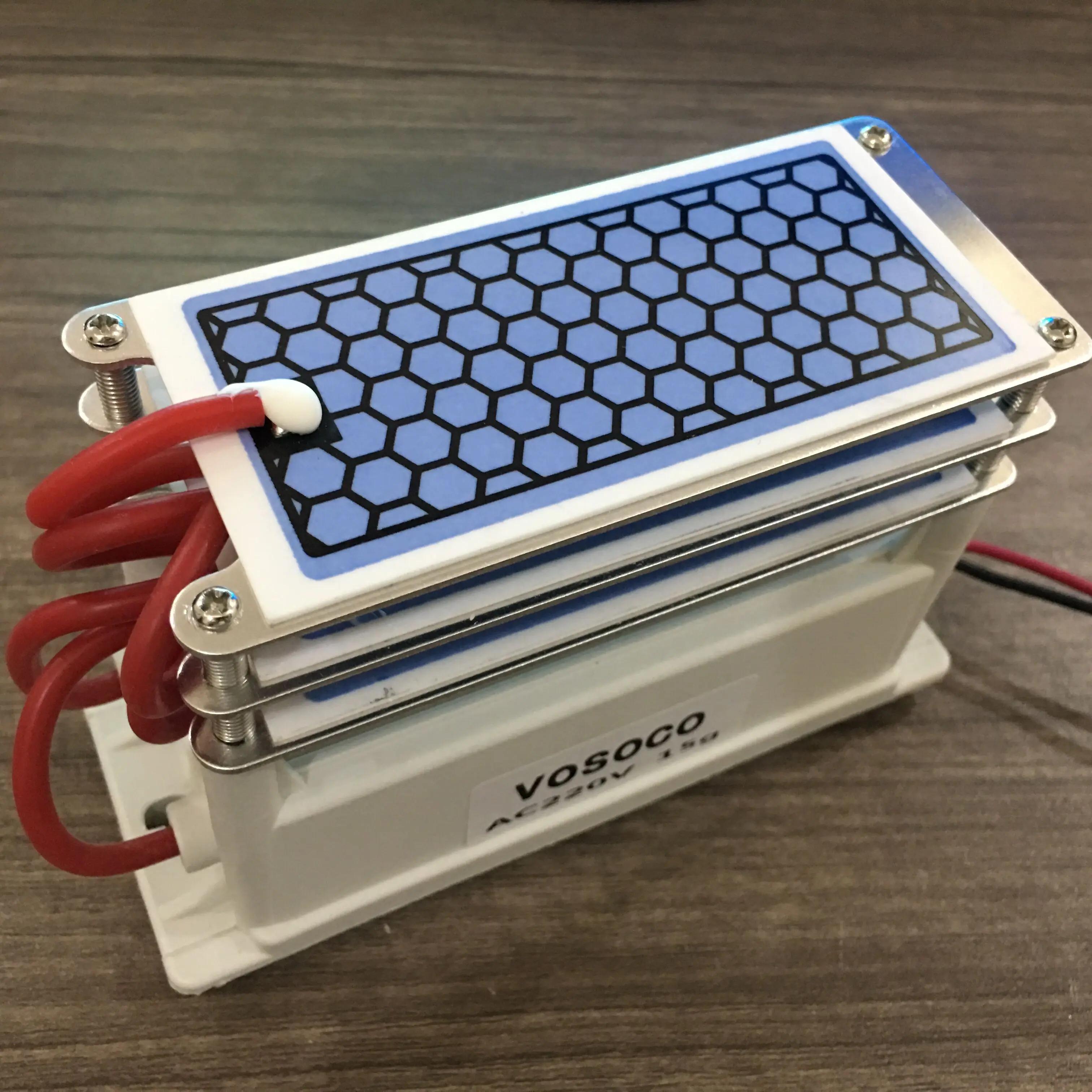 

15g Portable Ceramic Ozone Generator 3 Integrated Long Life Ceramic Plate Ozonizer Air cleaner Air Purifier Formaldehyde removal