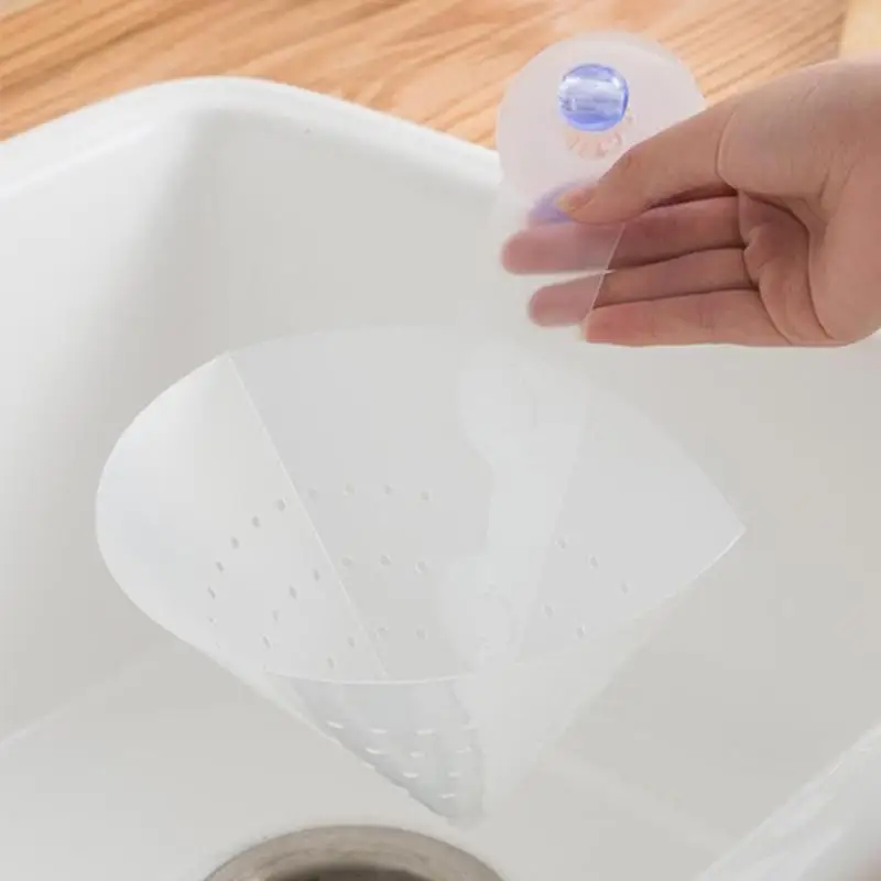 Воронка Раковина фильтр сливной мешок для туалета Самостоятельная Складная многоразовая пробка для кухонной мойки анти-Блокировка слива воды очистки