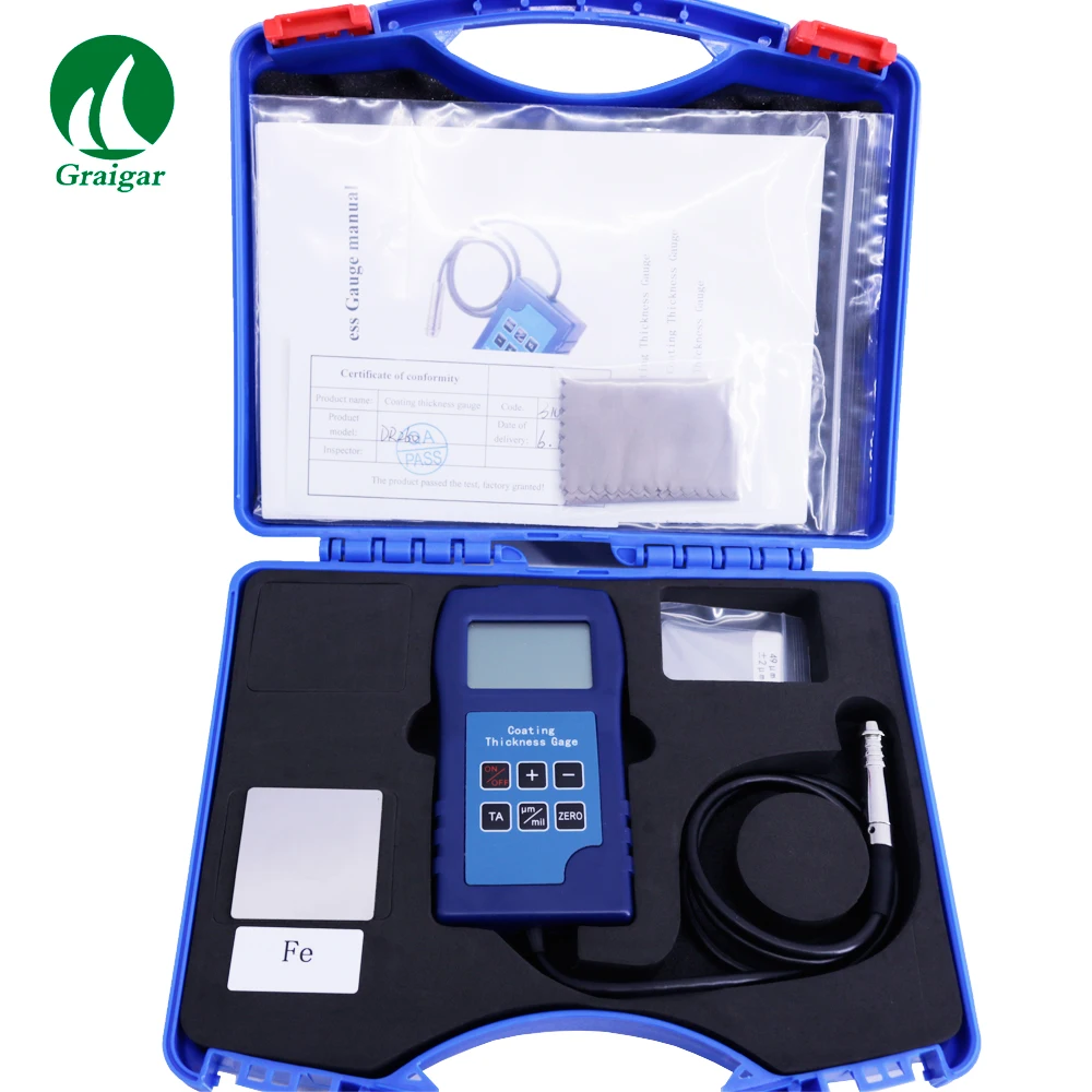 

DR260 Coating Thickness Gauge Measuring Range 0-1250um