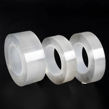 

Nano tape non-slip seamless wall sticker home decoration reusable transparent nano magic double-sided tape sticker