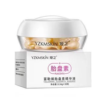 

Vitaminis Placenta Anti wrinkle Face Serum Capsule Night Hydra Facial Serum Essence Moisturizer Anti aging Whitening Skin Care