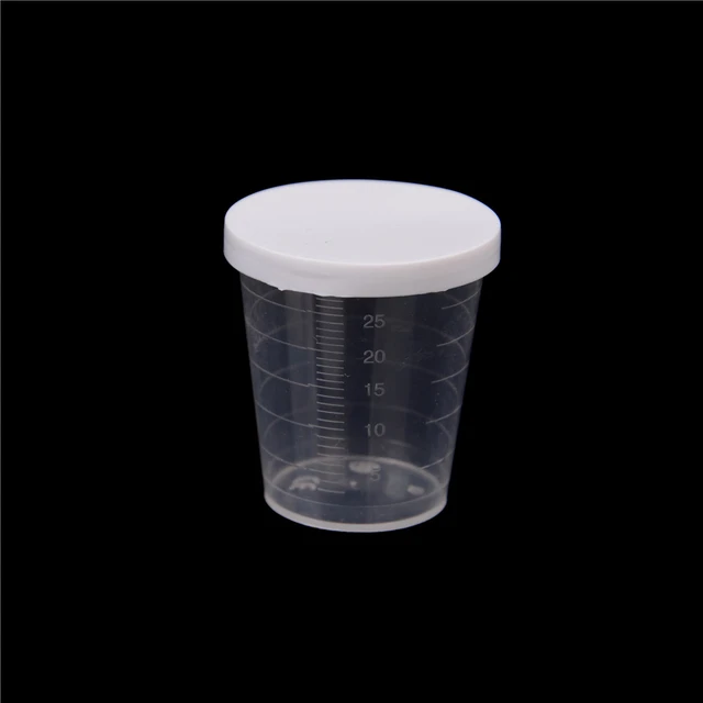 Plastic Medicine Measuring Cup  Plastic Liquid Measuring Cups - 10pcs 50ml  - Aliexpress