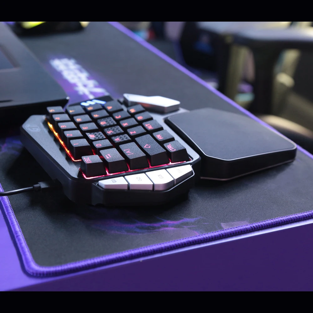 Delux Gamer Gaming T9X механическая клавиатура мышь комбинированная профессиональная Одноручная проводная клавиатура с M618 Plus RGB вертикальная мышь