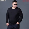 high quality autumn men t-shirt long sleeve winter plus size tees cotton 8XL 10XL 12XL oversize tshirt home loose underwear 58 ► Photo 1/6