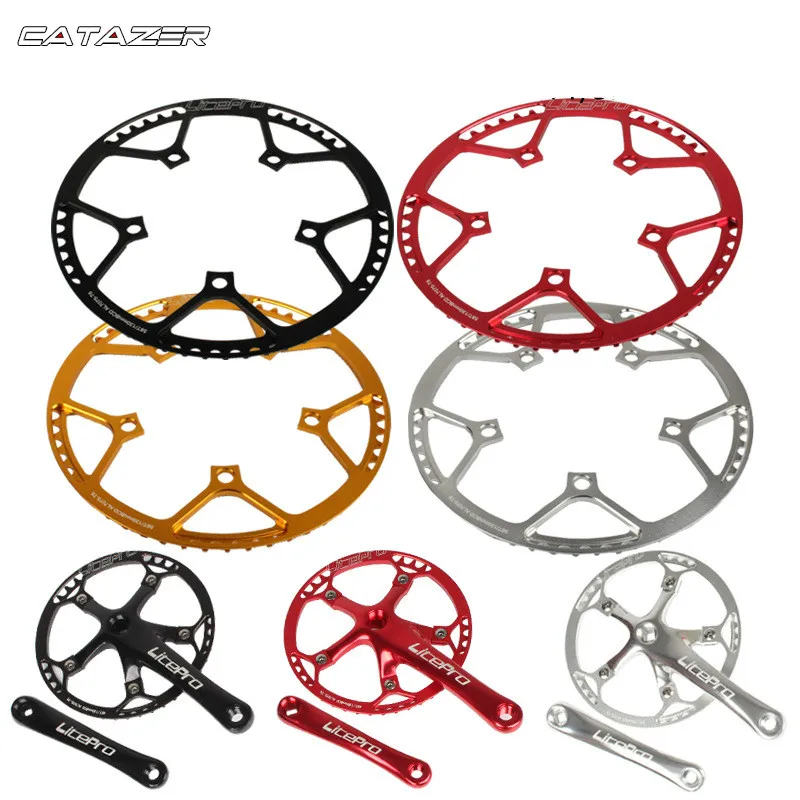 1 шт. Litepro Сверхлегкий 130 BCD 45T 47T 53T 56T 58T A7075 сплав BMX передняя Звездочка складной