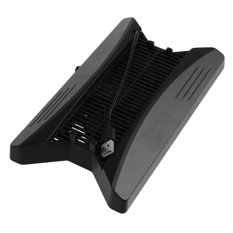  Drop Ship Charging Station Cooling Fans Ventilation Vertical Stand With HUB2.0 For PS4 Pro