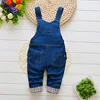 IENENS-Mono vaquero largo para niños y niñas, ropa de moda, pantalones largos ► Foto 2/6