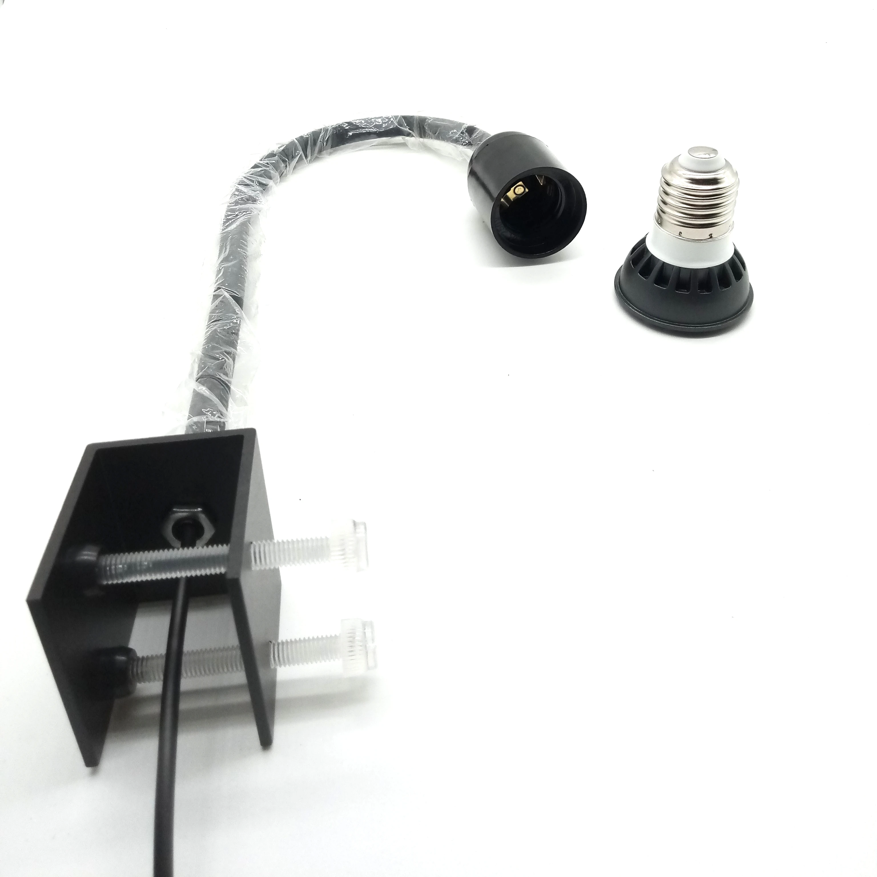 NEW CREE led grow lighting with E27 lamp holder gooseneck clamp light aquarium lamp for marine coral reef algae fish TANK