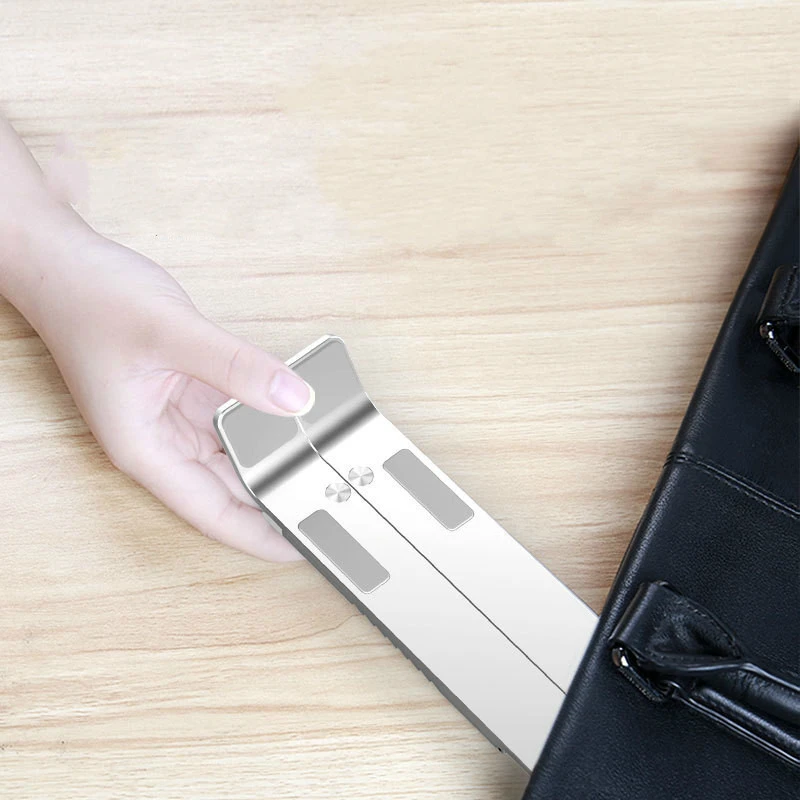Kopen Seenda Geventileerde Verstelbare Laptop Standhouder Ondersteuning Voor 11 17 Inch Macbook Air Pro Notebook Pc Tabletten Houder Bureau display