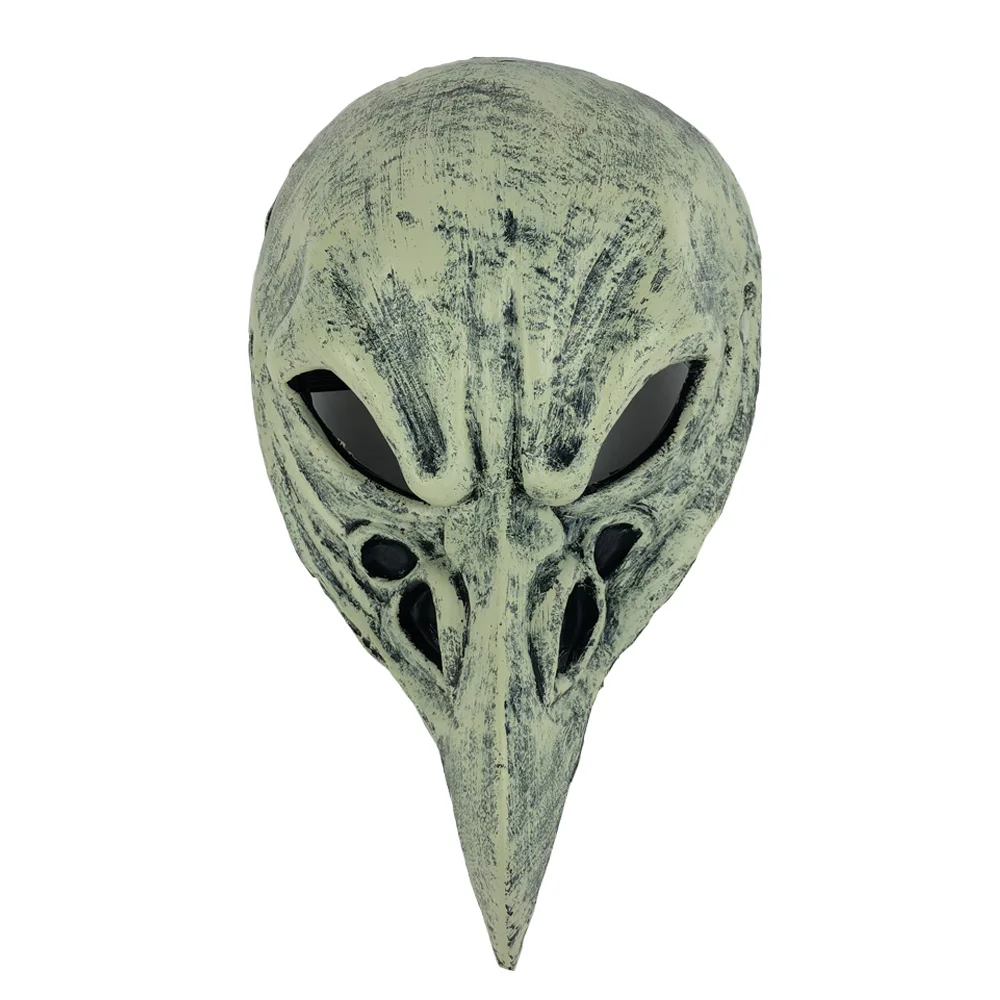 Карнавальный костюм птичий клюв маска Косплэй животного ворона панк маски на пол-лица карнавальный на Хэллоуин вечерние реквизит
