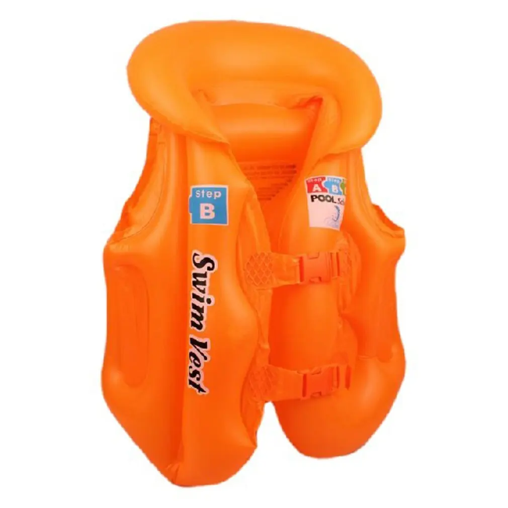 Детский безопасный плавательный спасательный жилет детский купальный костюм ПВХ надувной матрас для бассейна спасательный жилет помощь