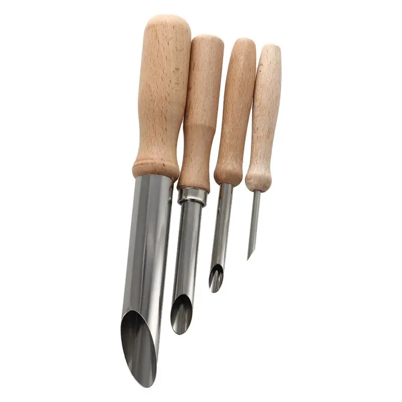 

Promotion! 4pcs Round Hole Circle Shaping Pottery Clay Modeling Sculpture Craft Tools Set