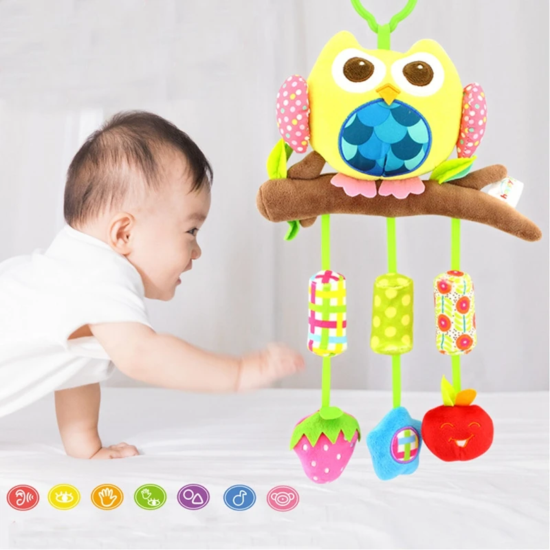 Детские коляски Детская кроватка детская коляска кровать висит ToyAccessories успокоить успокаивающий ветер игрушка-колокольчик милый ребенок Детская комната колокольчики Детские подарки