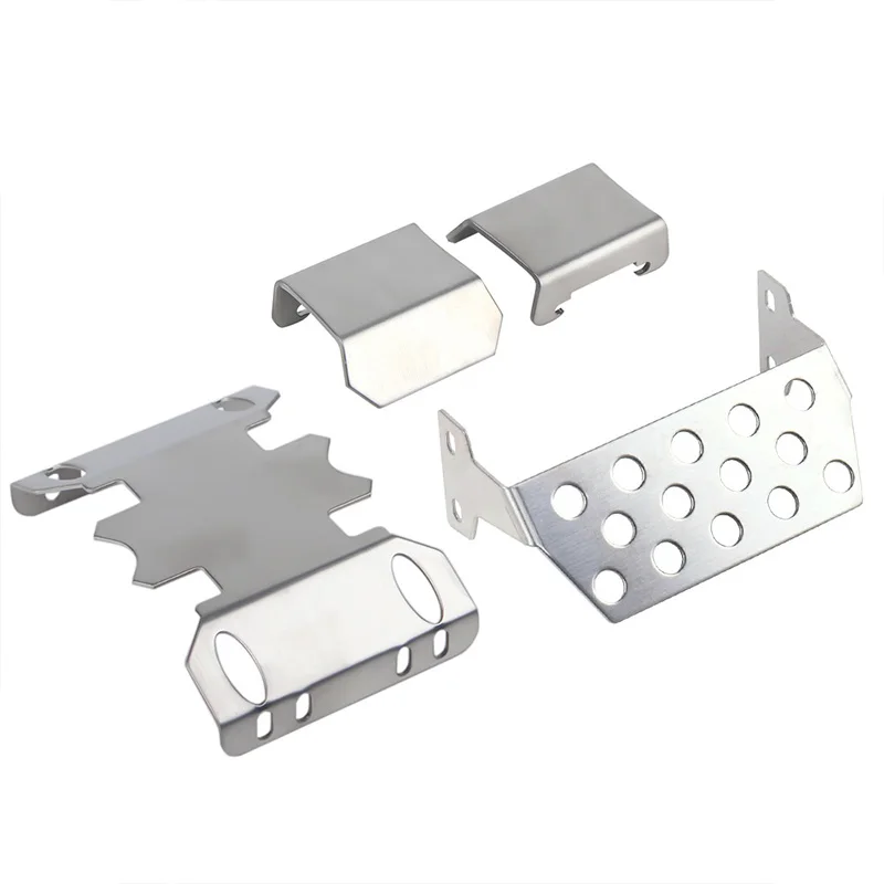 

Metal Chassis Armor Axle Protector Plate for 1/10 RC Crawler Axial SCX10 II 90046 90047 90059 90060 Upgrade Parts