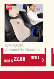 ICAROOM Автомобильная подушка 3D космическая память хлопок подушка для шеи универсальная подушка для автомобильного кресла поддержка подголовника Подушка c