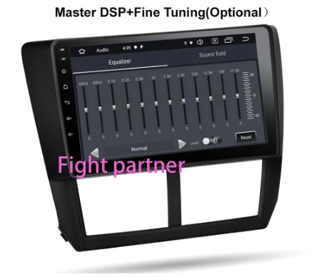 Top 2.5D android9.0 car radio multimedia player For Subaru Forester 2008-2012 tape recorder gps navigation stereo 3