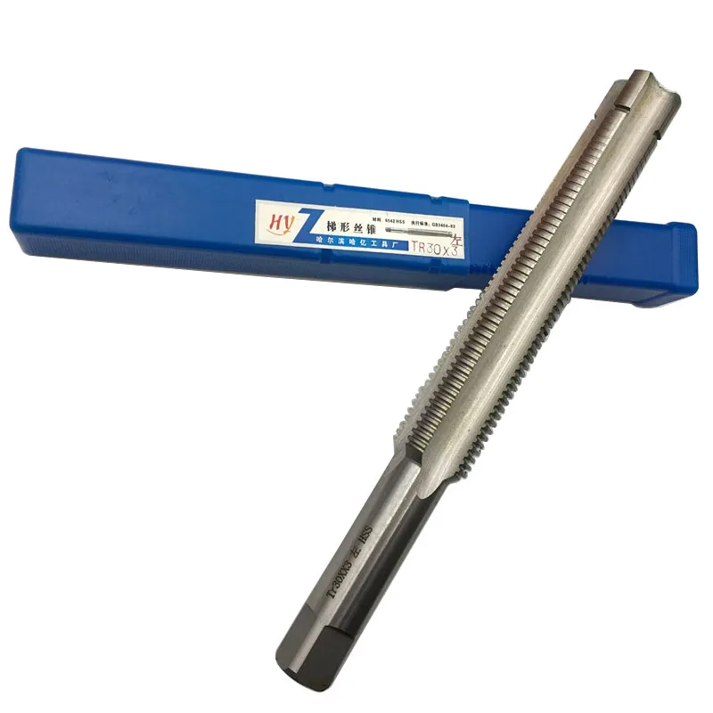 1Pcs Tr8 Tr10 Tr12 Tr14 Tr16 Tr18 Tr20 Tr22 Tr24 T25 Tr26 * 2/3/4/5 Trapezoidale Hss Mano Sinistra Tap Discussione. T Tipo Di Filetto Di Vite