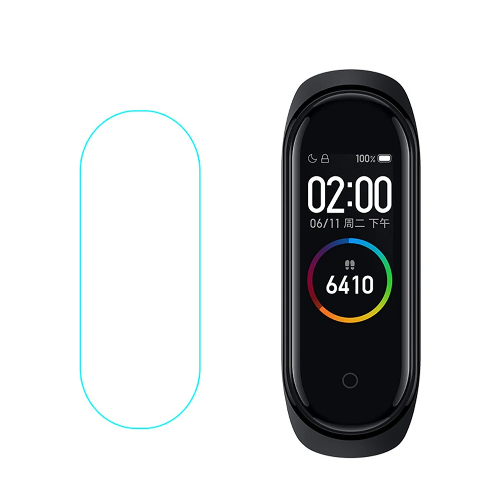 

Protective Film for Xiaomi Smart Bracelet 4 Smart Wristband Bracelet Full Screen Protector 3D Hydrogel FilmTempered Glass
