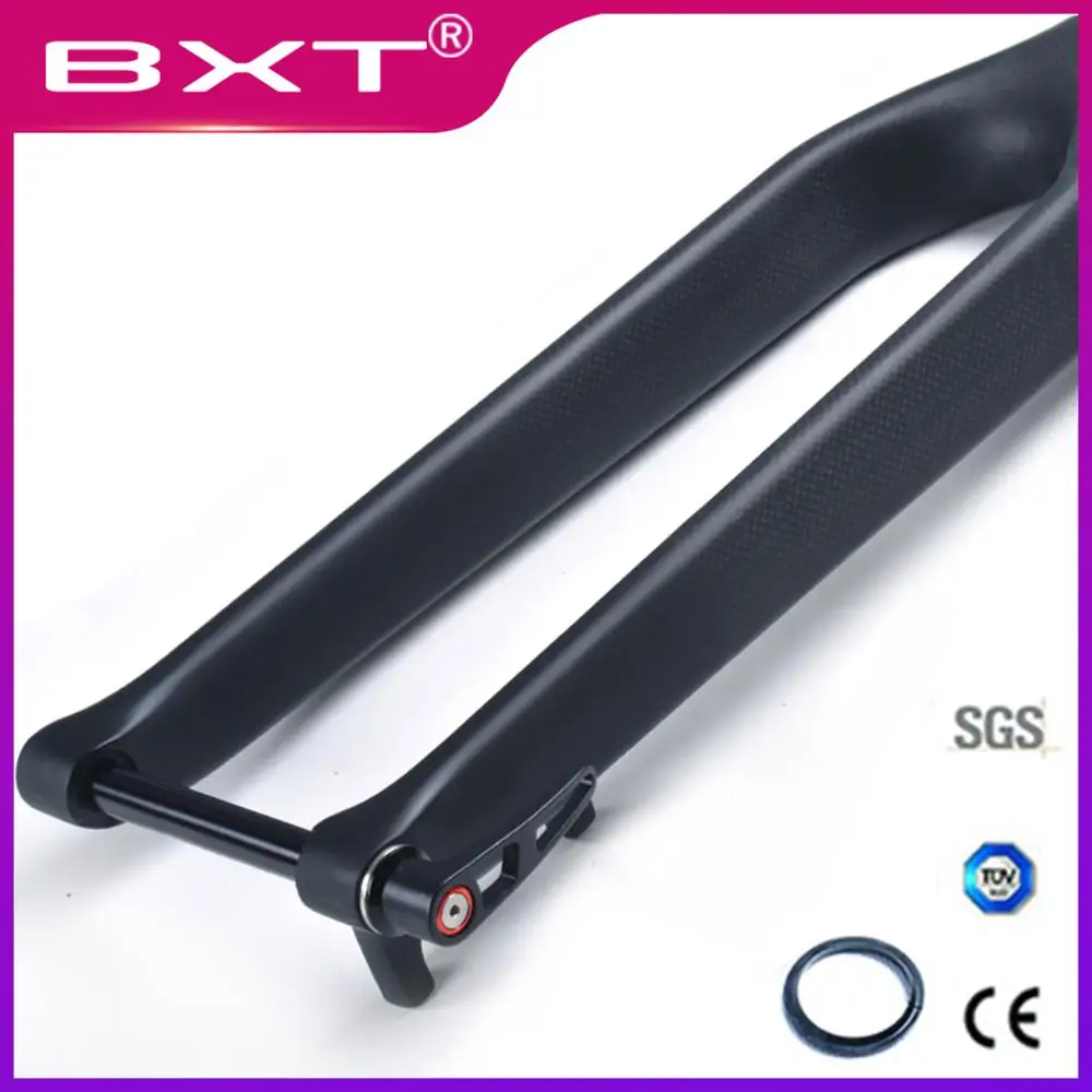 Новинка, BXT, Карбоновая вилка 29er, MTB, углеродная вилка, Велосипедная вилка, коническая через ось, 15 мм, велосипедная горная Велосипедная вилка 29, Велосипедная вилка