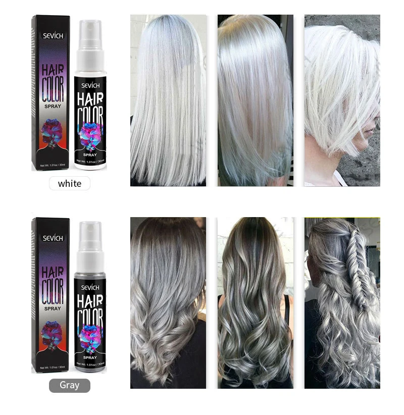 5 Color Liquid Spray Temporary Hair Dye Unisex Hair Color Dye Use At  Gathering Cosplay Parties Events TSLM1