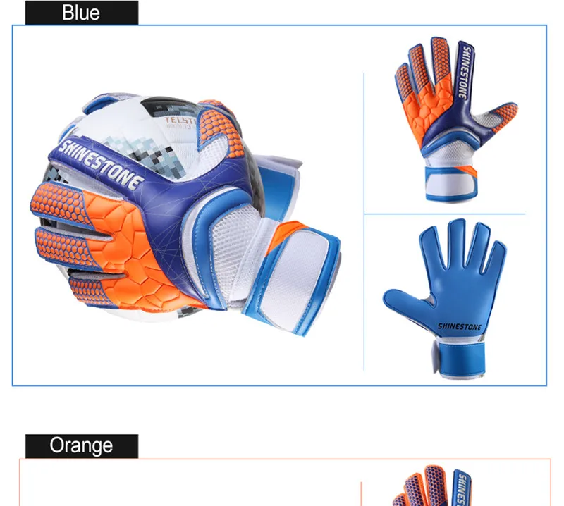 ZHENZU новые вратарские перчатки для мужчин, дети, профессиональная защита пальцев, уплотненные 4 мм латексные Goal ketter De Futebol goalie перчатки