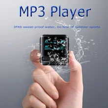 HIFI 1,2 дюймов мини MP3 музыкальный плеер 8 Гб музыка воспроизведение ЖК-экран Спорт Bluetooth MP3 плеер