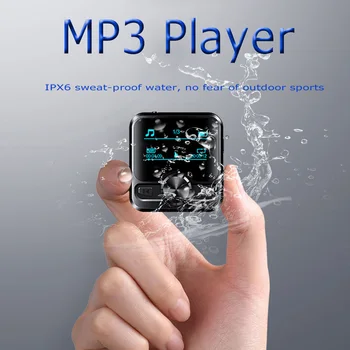 

HIFI 1.2 Inch Mini MP3 Music Player 8GB Music Playing LCD Screen Sports Bluetooth MP3 Player