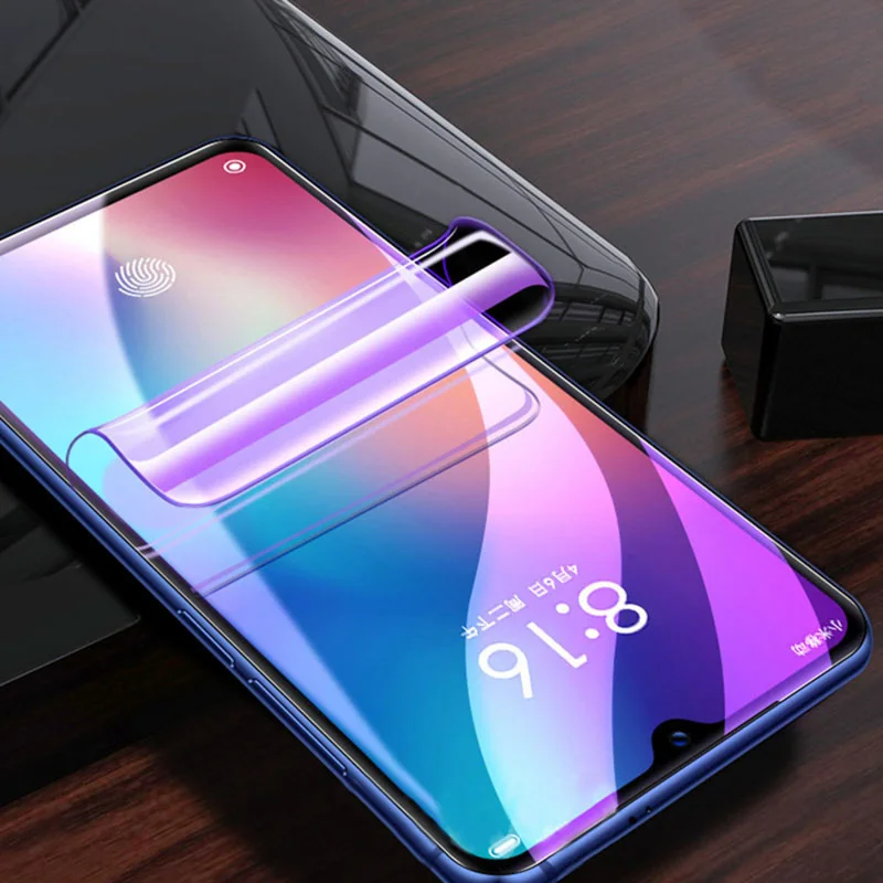 

Transparent Full Cover For Wiko View 3 Pro Screen Protector Front Hydrogel Film Protective Film For Wiko View 3 Lite Not Glass