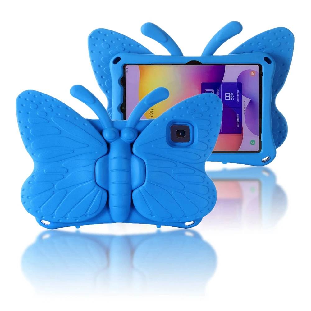 Custodia Per Lenovo Tab Lenovo M10 Plus/M10 Fhd Plus Tb-X606 Materiali Per Uso Alimentare Tb-X606F Simpatico Cartone Animato Farfalla Bambini Tablet F