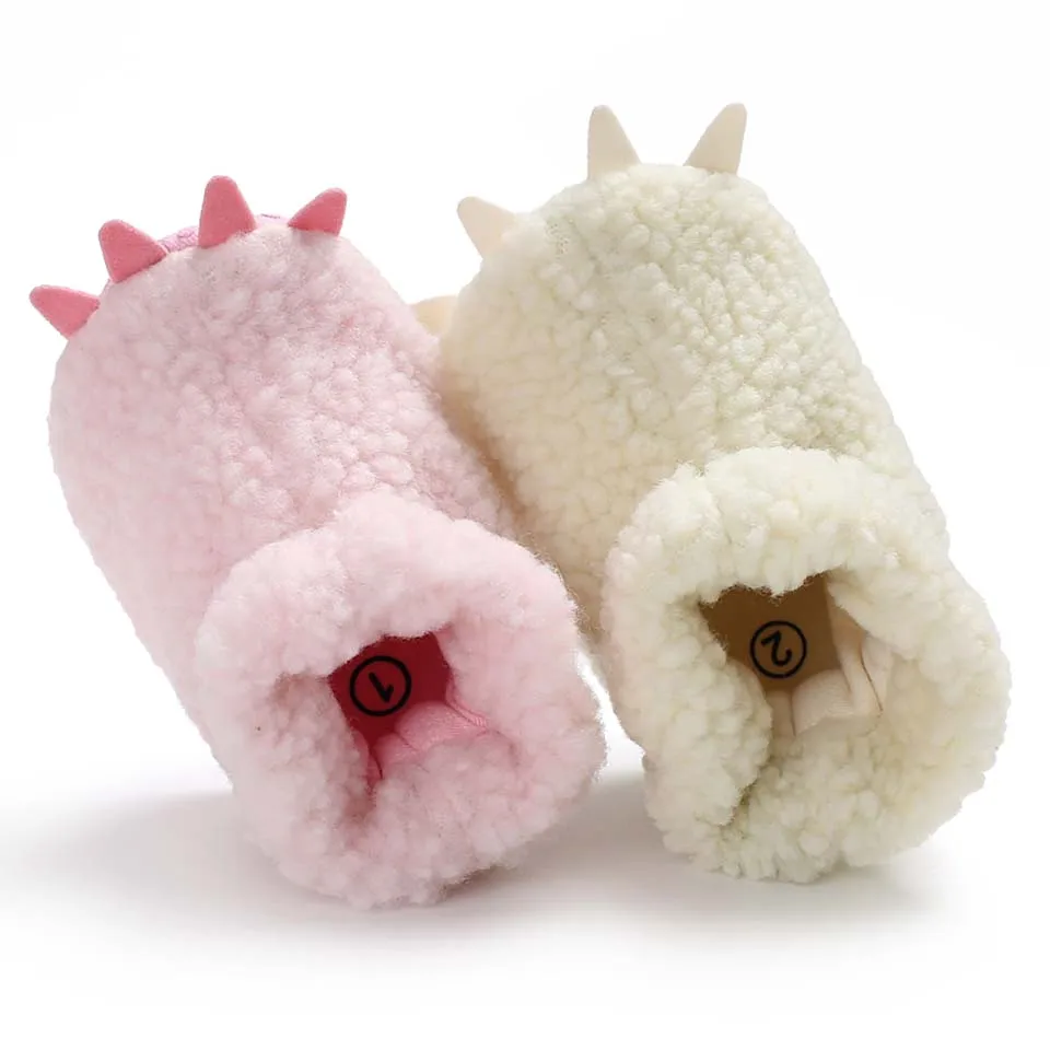 

Hot Baby Infants Fur Fleece Boots Toddler Girl Boy Wool Snow Crib Shoe Winter Warm Booties First Walkers New Baby Shoes Footwear