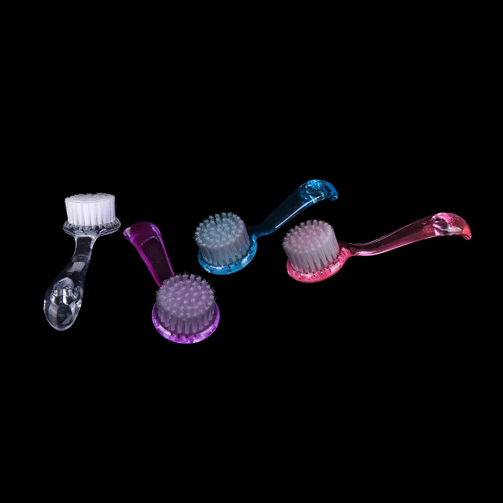 Exfoliating Facial Cleanser Brush Face Cleaning Washing Cap Soft Bristle Brush Scrub Plastic Non-electric Cleansing Brush
