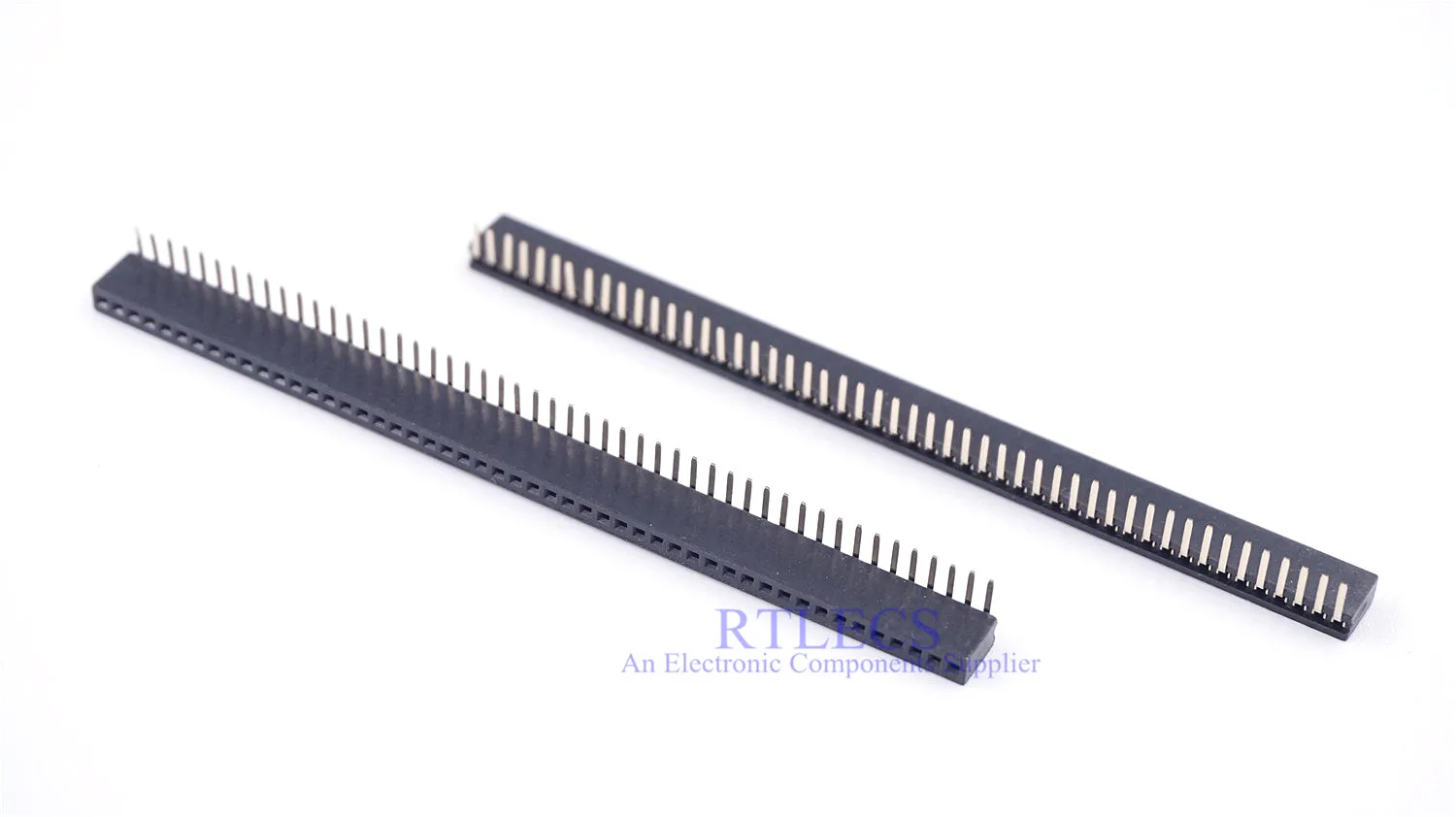 5 pcs 1x50 Position 1.27 mm PCB Female Header Socket 50 Pin Receptacle Right Angle Through Holes SIP 90 Degree Horizontal | Обустройство
