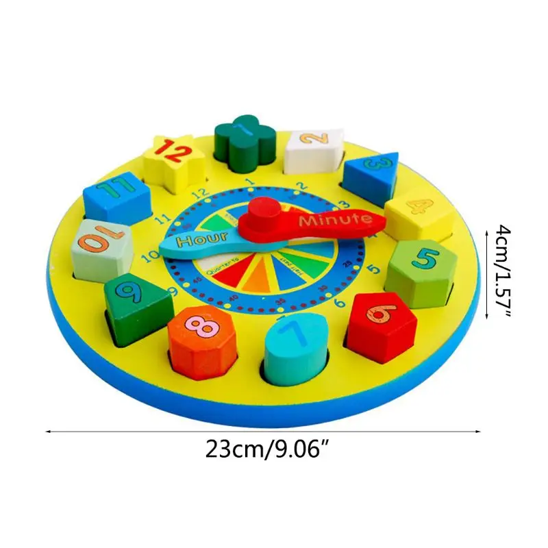 1 Набор, 1 набор, деревянные часы с цифрами, Обучающие сортировочные игрушки, строительные блоки, инструменты для головоломок, набор для детей, обучающая игрушка