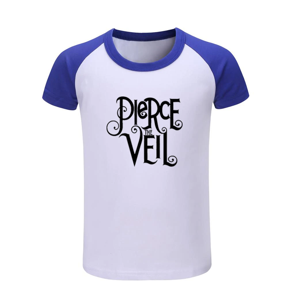 JeKCBL198D Fall Out Boy FOB Rock Band Pierce The Veil Hardcore/Детские футболки с металлическим узором Детские футболки с графическим принтом Рождественский подарок - Цвет: JeKCBL198D