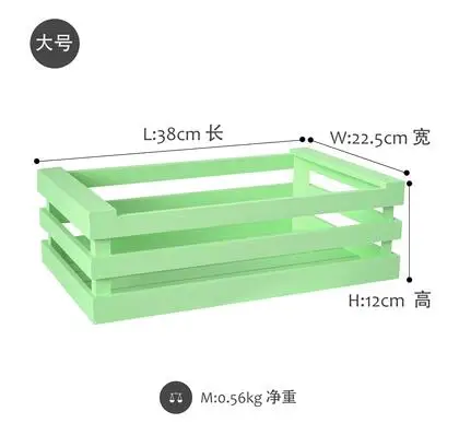green L Tobs подставка для торта деревянная стойка для хранения свадебный торт стол поставщик макарун цвет дисплей инструменты украшение дома деревянная рамка - Цвет: green L