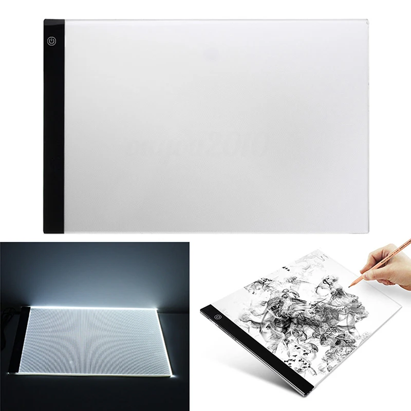 

1pc A3 Ultra Slim LED Drawing Board Pad Tracing Light Box Copy Craft Art Paint Copy Pads Digital Drawing Tablet Artcraft