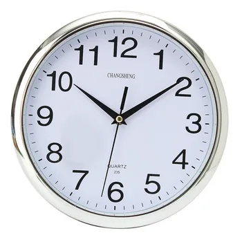 

Modern 10 Inch Wall Clock for Living Room Quartz Silent Round Battery Clocks Home Accurate Fashion Wall Clock Office Home Decor