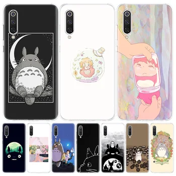 

Studio Ghibli Totoro Black D Phone Case For Xiaomi Redmi 6A 7A 8A Note5 7 8 8T 9S 10 K20 K30 S2 MI8 9 6x CC9 F1 Lite Pro Cover C