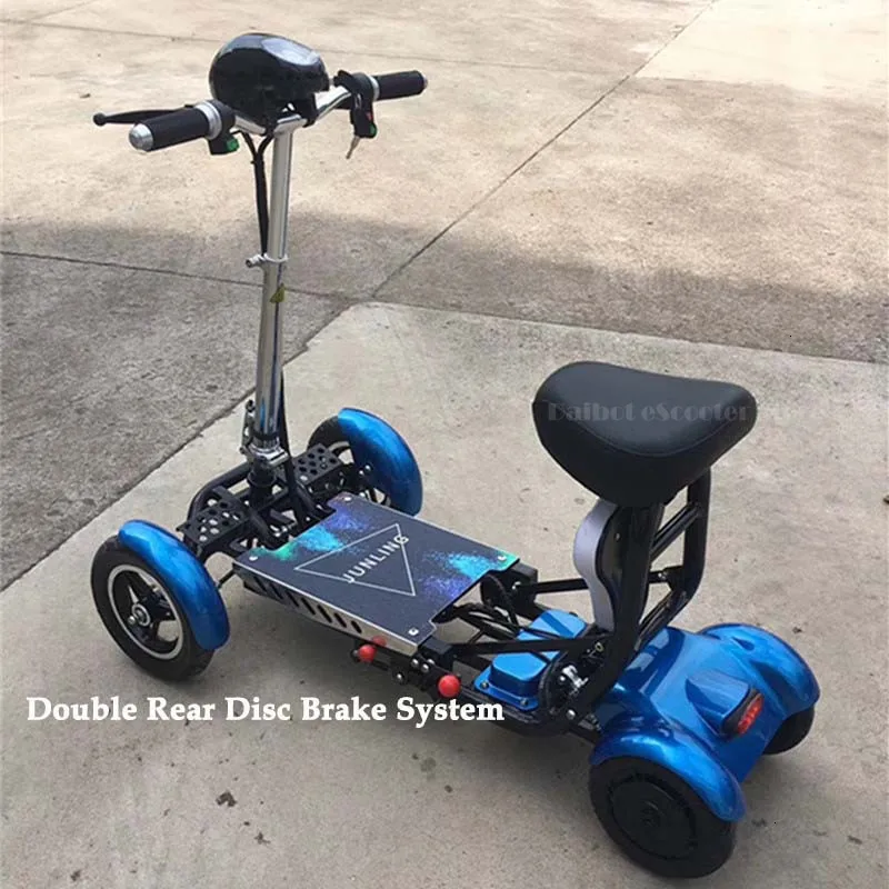 Daibot Four Wheel Electric Skateboard Portable Electric Scooters 10 Inch 36V Foldable Electric Scooter For DisabledElderly (22)