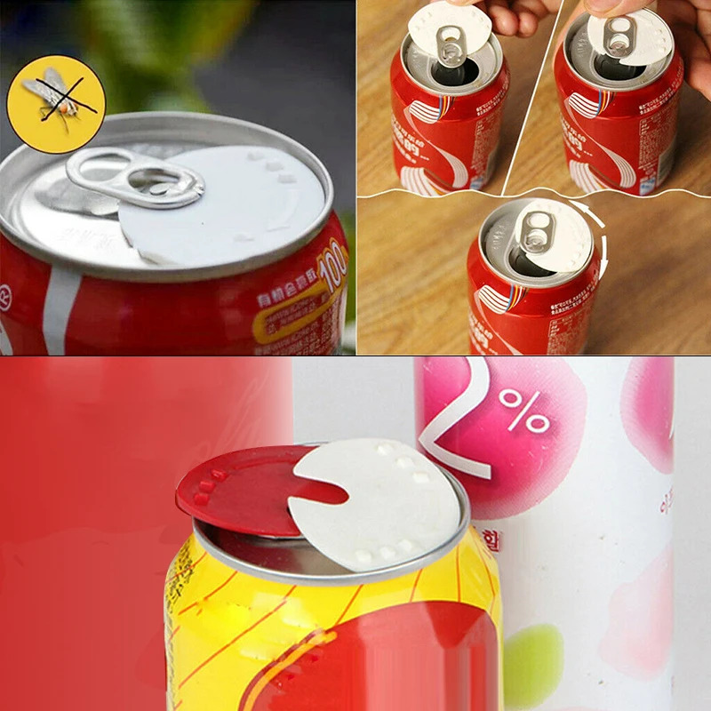 5Pcs Beverage Can Sealer Lid Cap Soda Beverage Drink Snaps Covers Top Home Decor 5Pcs Beverage Can Sealer Lid Cap Soda Beverage Drink Snaps Covers Top Home Decor