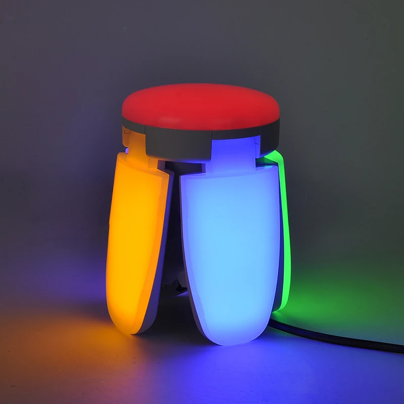 

Fan Blade Led Bulb 60W RGB LED Deformable Lamp LED Deformable Lamp E27 Garage Light AC220V Fan Light LED Corn Bulb Lamp Home