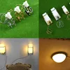 Hot Sale 1:25 Dollhouse Miniature Ceiling Lamp LED Light Dollhouse Furniture Toy Dolls House Lighting Toys Gifts For Children 1