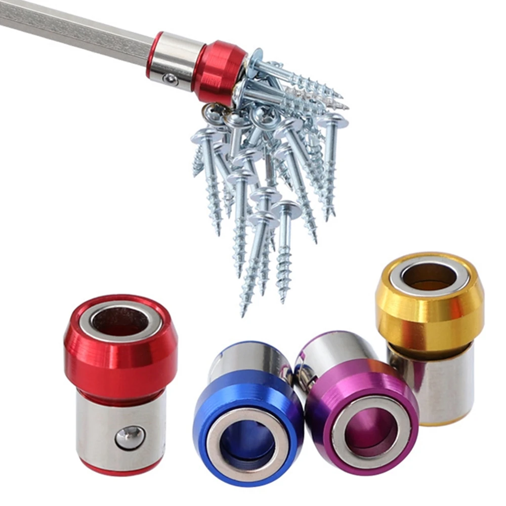 Universal Magnetic Ring Screwdriver Bit with Anti-Corrosion and Strong Magnetizer