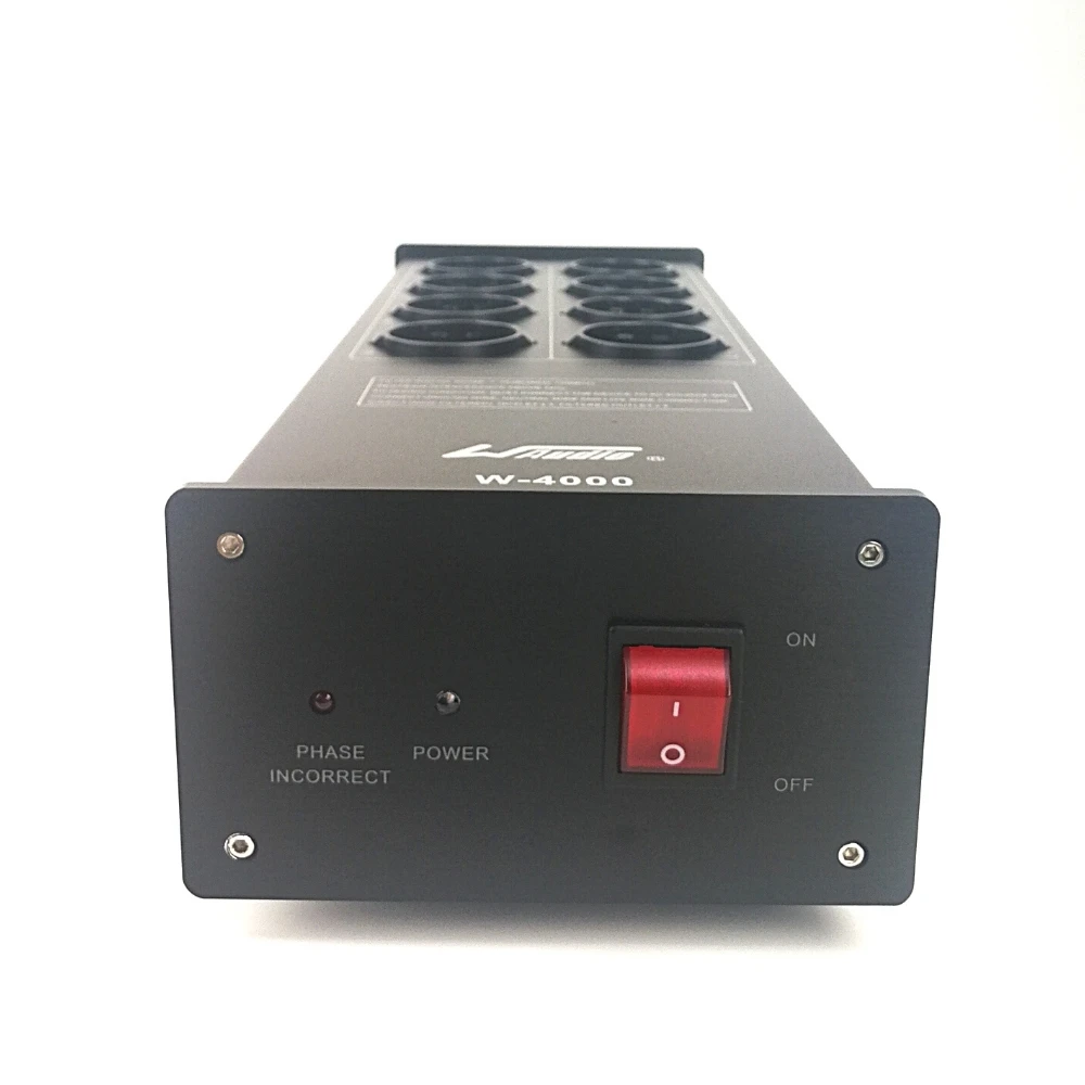 WAudio W 4000 High End аудио Шум фильтр переменного тока Мощность кондиционер очиститель с