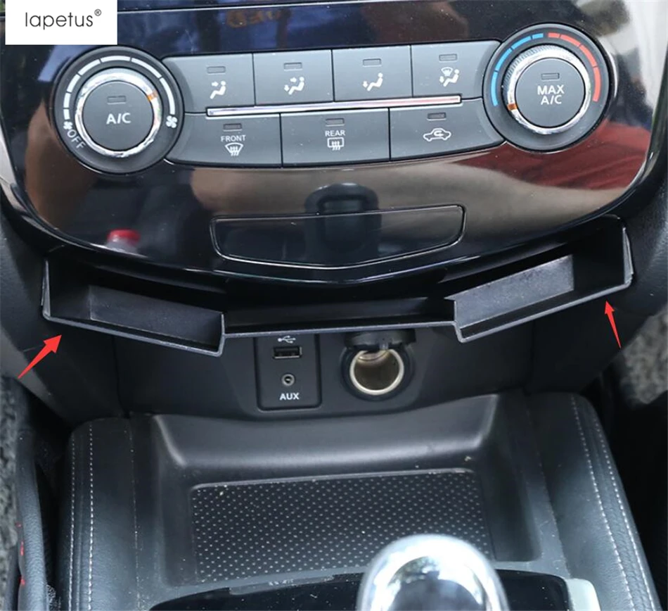 For Nissan X-trail T32 / Rogue 2014 - 2020 Central Control Storage Box Container Holder Tray Organizer Case Plastic Accessories