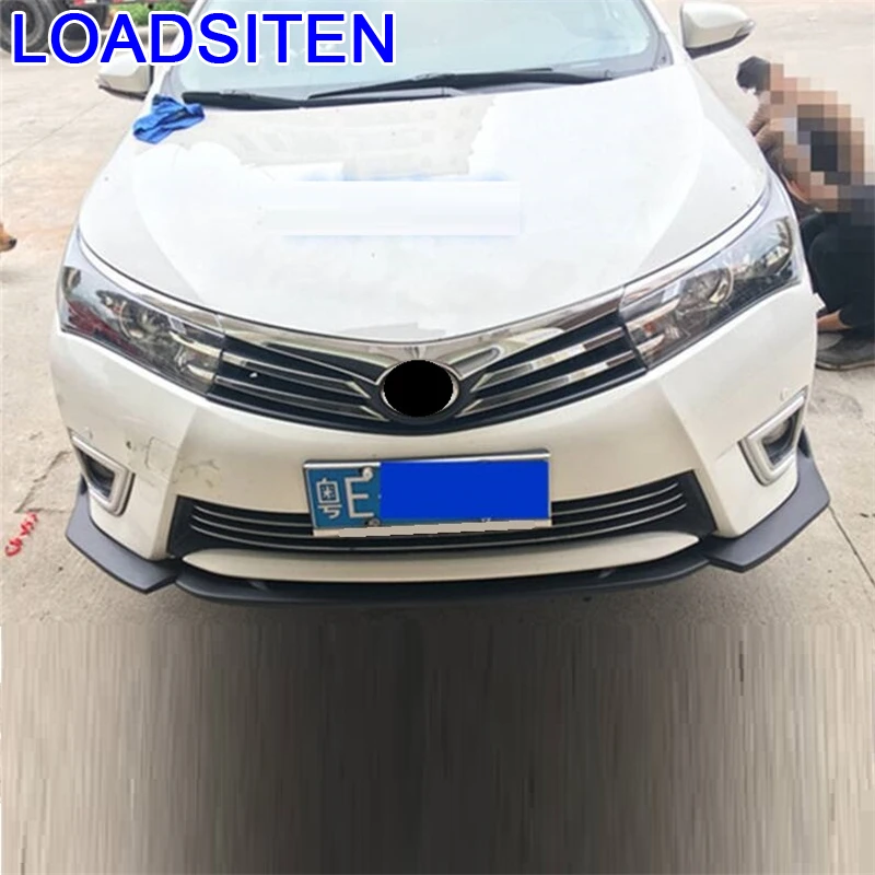 

Modification Accessories Coche Car Molding Parachoques Auto Bumper Protector Styling Mouldings 14 15 16 17 FOR Toyota Corolla