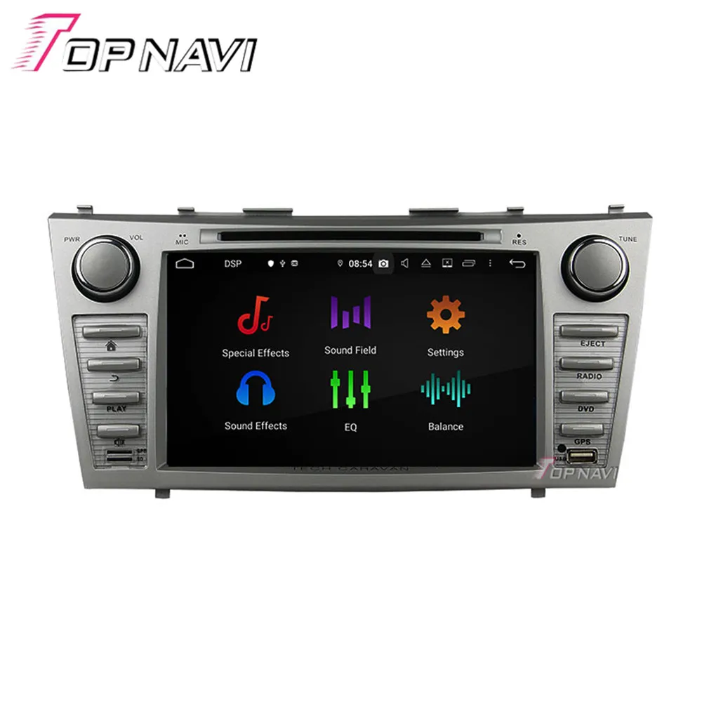TOPNAVI Android 9,0 автомобильный DVD стереосистема CD плеер для Toyota CAMRY 2007 2008 2009 2010 2011 радио gps навигация аудио стерео 2Din